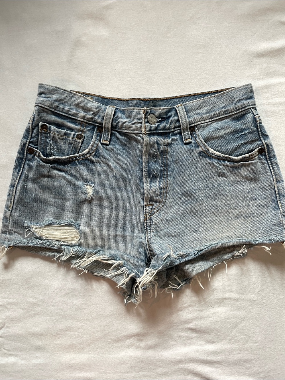 Levi’s 501 Original Distressed Cutoff Shorts